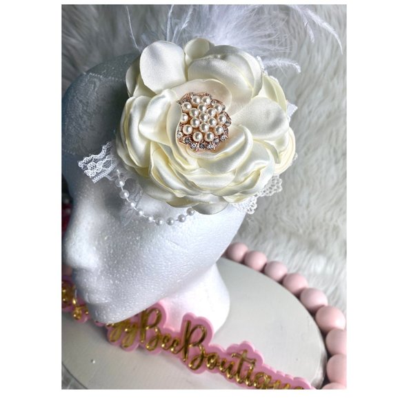 Flower Turban Headband, Newborn Girl Gift , Head Wraps - Picture 2 of 10